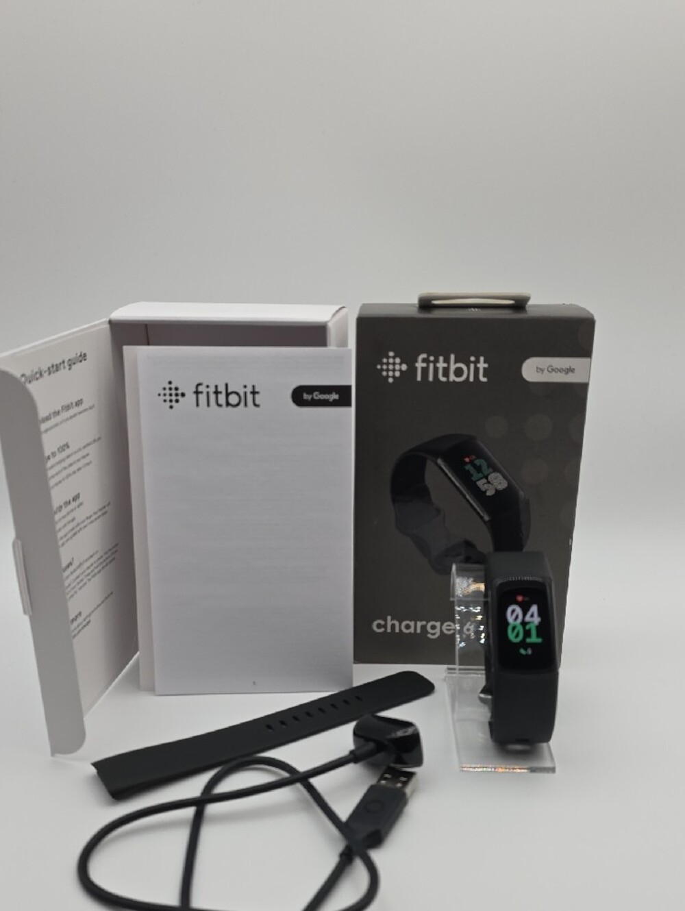Fitbit Charge 6 GA05183-NA Obsidian Black GPS Heart Rate Fitness Tracker